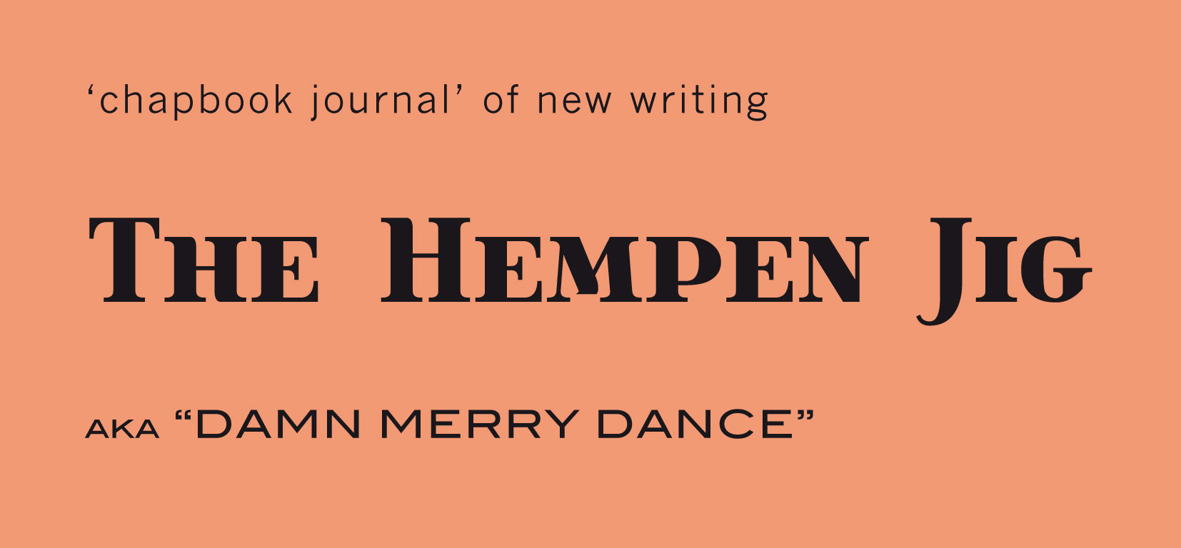 The Hempen Jig — Tangerine Press