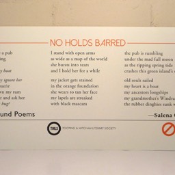 Salena Godden — no holds barred — Underground Poems