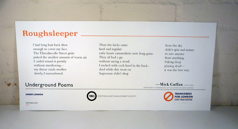 Mick Guffan — Roughsleeper