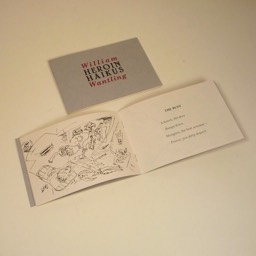 William Wantling — Heroin Haikus