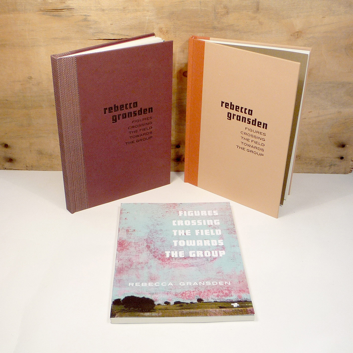 Rebecca Gransden — Figures Crossing the Field Towards the Group — Tangerine Press