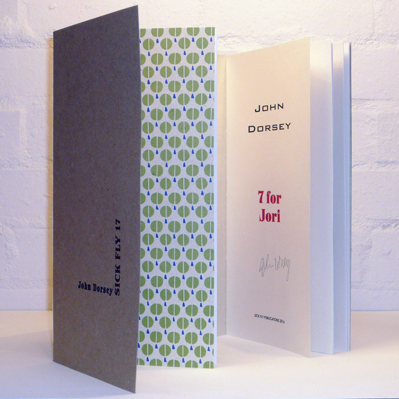 John Dorsey - 7 for Jori - Tangerine Press
