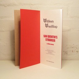 William Wantling - San Quentin's Stranger & Other Poems - Tangerine Press