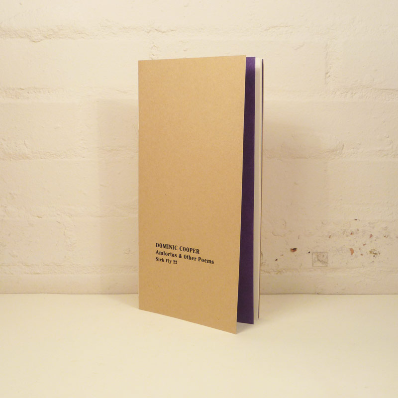 Dominic Cooper - Amfortas & Other Poems - Tangerine Press