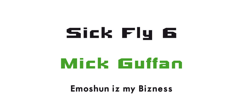 Mick Guffan - Emoshun iz My Bizness - Tangerine Press