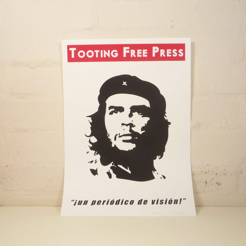 Tooting Free Press — Che Guevara screenprint